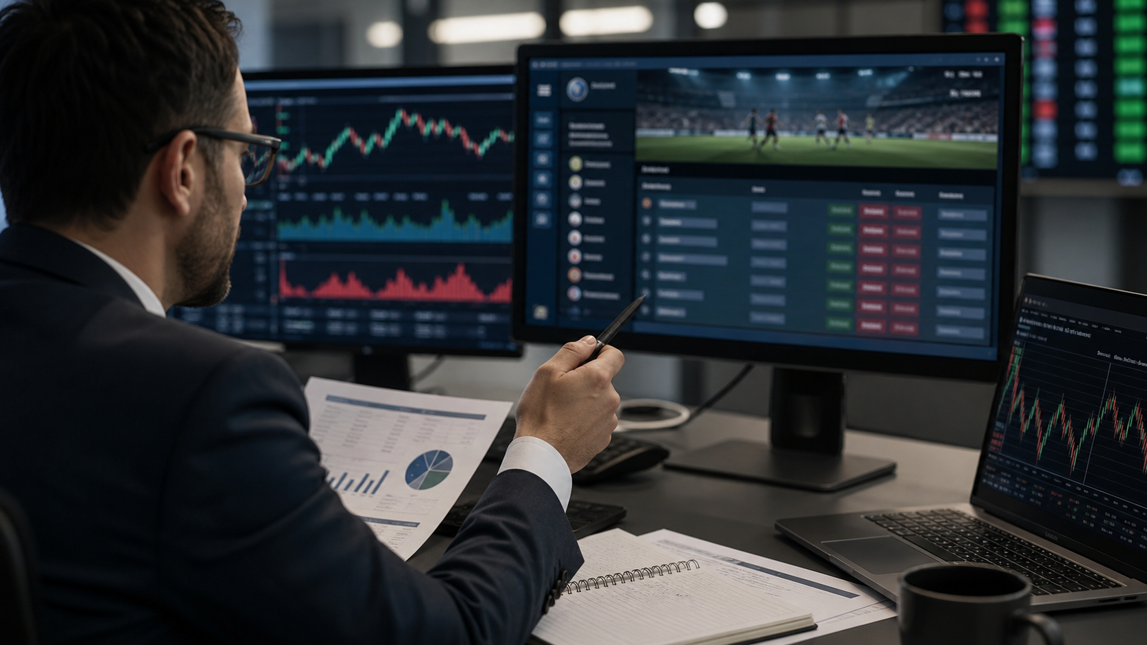 DraftKings prediction market editorial illustration