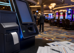 Unbranded casino technology kiosk and strategic review documents