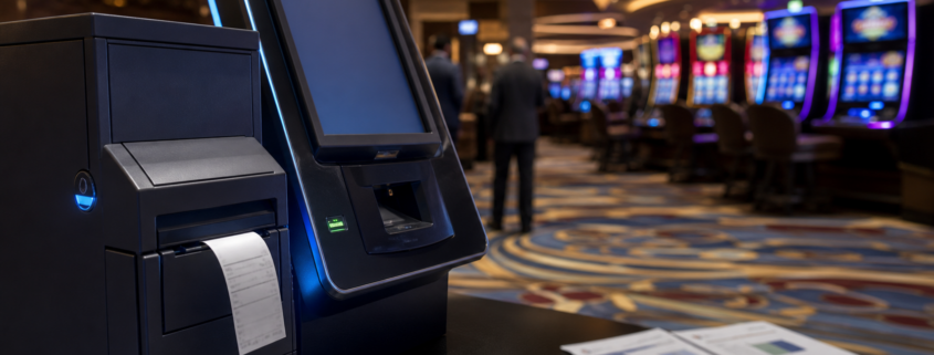 Unbranded casino technology kiosk and strategic review documents