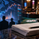 Editorial illustration of casino-style games and prediction-market regulation