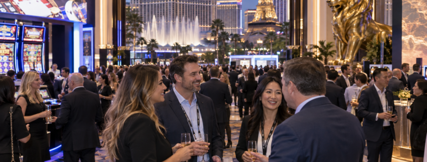 Editorial illustration for G2E Gaming Event: CDC Gaming Releases Pre-Show Party Photo Collection