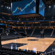 Editorial illustration for NBA Prediction Markets: League Names Kalshi and Polymarket Preferred Partners