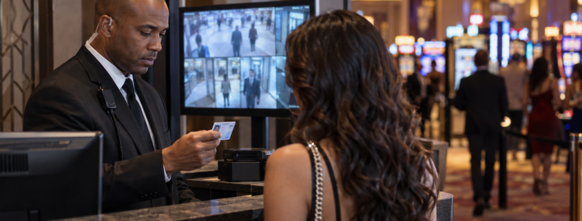 Editorial illustration for Peppermill Facial Recognition: Former Guard Raises Questions About False Matches