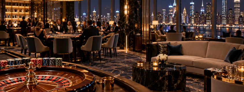 Editorial illustration for Resorts World NYC High Roller Room Opens in Queens