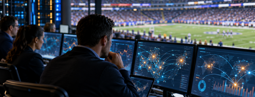 Editorial illustration for Sports Betting Market Volume: EDGE Markets Projects $2 Billion NFL Transactions